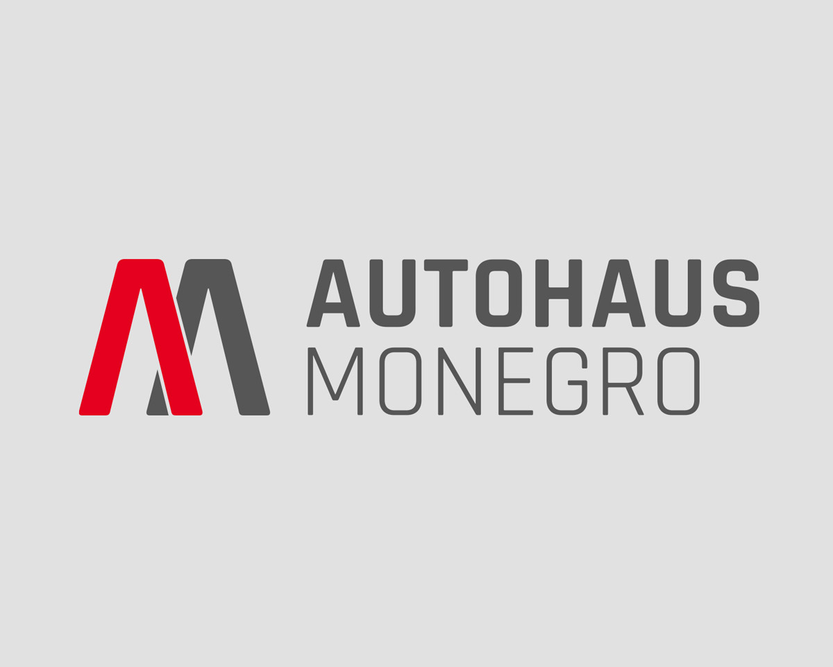 Das Logo des Autohauses Monegro