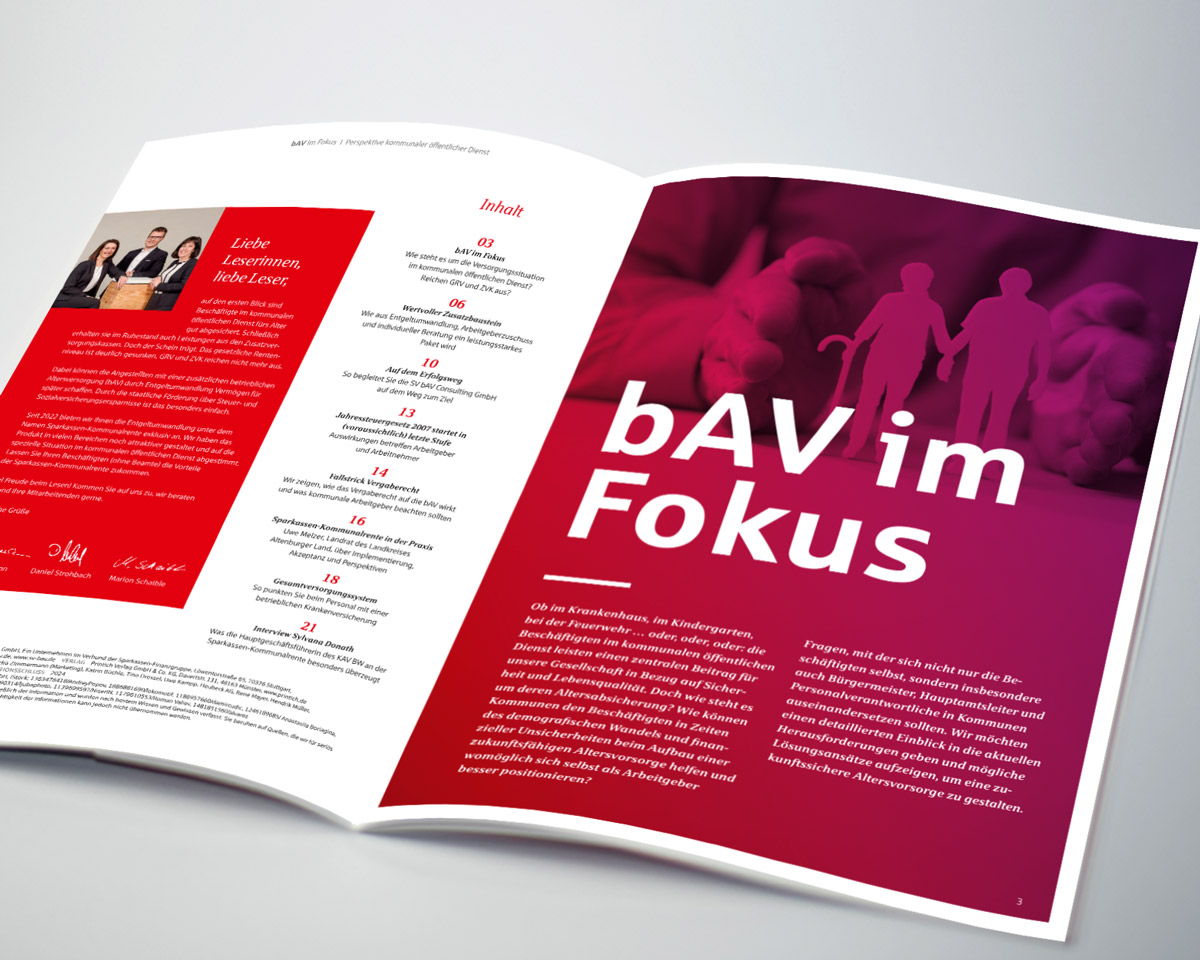 Das Fachmagazin bAV im Fokus Das Fachmagazin bAV im Fokus