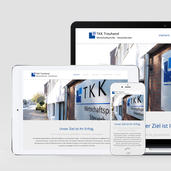 Webdesign TKK Treuhand